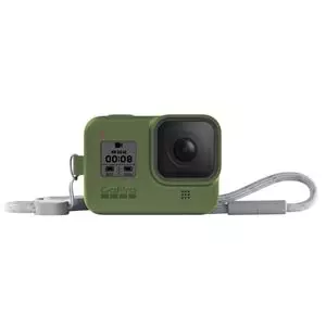 Gopro Sleeve &Amp; Lanyard For Hero 8 Green