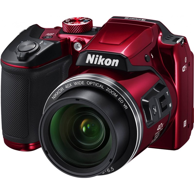 Nikon Coolpix B600 Red מצלמה קומפקטית ניקון - יבואן רשמי - קאמרה