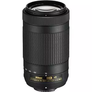 Nikon Lens Af-P Dx Nikkor 70-300mm F/4.5-6.3g Ed עדשה ניקון - יבואן רשמי
