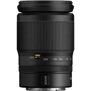 Nikon Z Lens Nikkor Z 24-200mm f/4-6.3 VR עדשה ניקון - יבואן רשמי