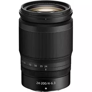 Nikon Z Lens Nikkor Z 24-200mm f/4-6.3 VR עדשה ניקון - יבואן רשמי