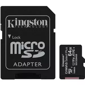 Kingston Sd64mic+Adp 100mbs