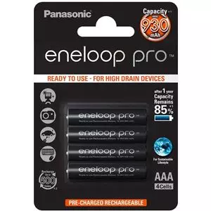 Eneloop Aaax4 Pro 930mah