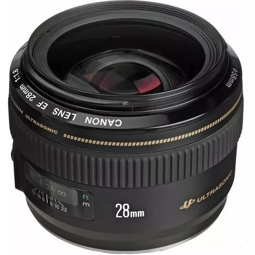 Canon EF 28mm f/1.8 USM フード付き 美品 עדשה קנון Canon lens Canon 28mm f/1.8 USM - Cameras | Video cameras