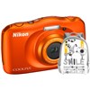 Coolpix W150 Orange Backpack Kit - קיט מצלמה קומפקטית ניקון - יבואן רשמי 