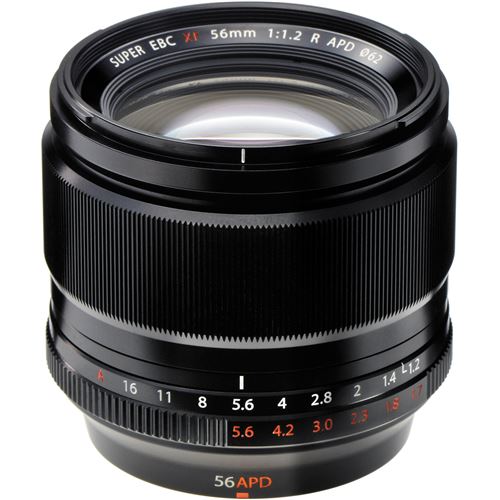 FUJI FILM Fujinon XF 56mm f/1.2 R APD レ… עדשת פוג'י FujiFilm X lens XF 56mm f/1.2 APD R - יבואן רשמי