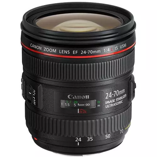 עדשה קנון Canon lens 24-70mm L F/4 IS USM - Camera | מצלמות