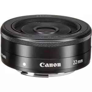 עדשה קנון Canon M lens EF-M 22mm f/2 STM Lens