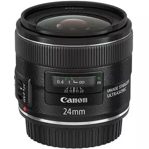 עדשת קנון Canon lens 24mm f/2.8 IS USM II