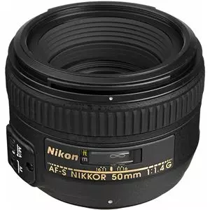 Nikon Lens 50mm f/1.4 G AF-S עדשה ניקון - יבואן רשמי