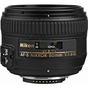 Nikon Lens 50mm f/1.4 G AF-S עדשה ניקון - יבואן רשמי