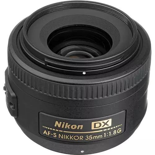 Nikon Lens 35mm f/1.8 G AF-S DX עדשה ניקון - יבואן רשמי - Cameras
