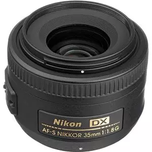 Nikon Lens 35mm f/1.8 G AF-S DX עדשה ניקון - יבואן רשמי