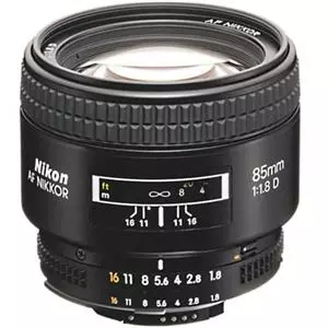 Nikon Lens 85mm f/1.8 D AF עדשה ניקון - יבואן רשמי