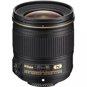 Nikon Lens 28mm f/1.8G AF-S עדשה ניקון - יבואן רשמי