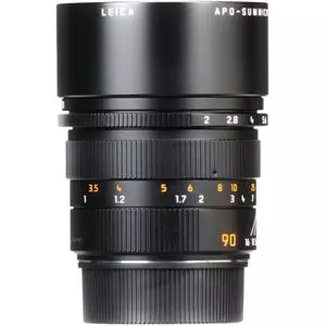 עדשה טלה מקצועית Leica Apo-Summicron-M 90mm F/2 Asph - יבואן רשמי