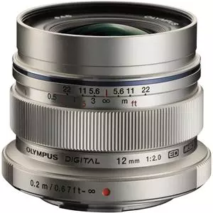 עדשת אולימפוס Olympus Micro 4/3 Lens M.Zuiko Digital Ed 12mm F/2.0