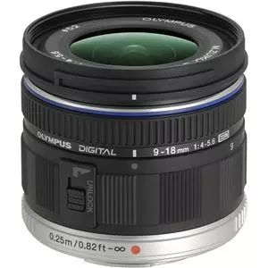 עדשת אולימפוס Olympus micro 4/3 lens M.Zuiko Digital ED 9-18mm f/4.0-5.6