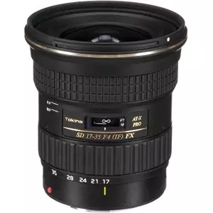 עדשת טוקינה Tokina for Canon 17-35mm F/4 AT-X Pro FX
