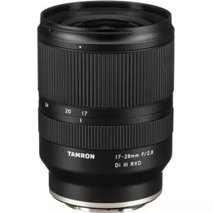 עדשה טמרון Tamron for Sony E 17-28mm f/2.8 Di III RXD - יבואן רשמי