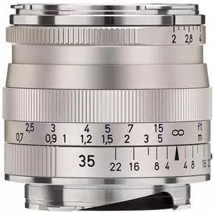 עדשה צייס Zeiss Lens for Leica M Biogon T* 2/35 ZM, silver