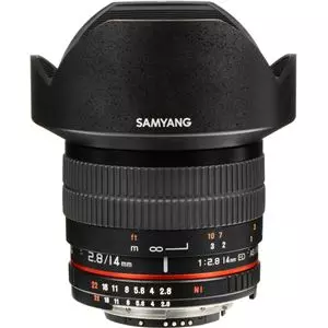 עדשת סאמיאנג Samyang for Nikon 14mm f/2.8 IF ED MC Aspherical