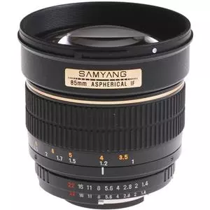 עדשת סאמיאנג Samyang for Nikon 85mm f/1.4 Aspherical IF