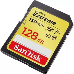 Sandisk Sd128 Ex.150mbs V30