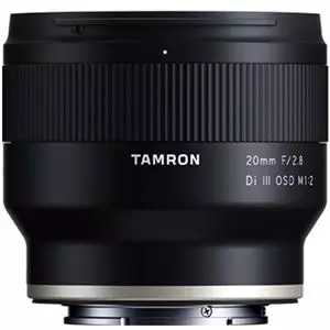עדשה טמרון Tamron for Sony E 20mm f/2.8 Di III OSD M 1:2 - יבואן רשמי