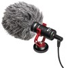 מיקרופון לוידאו Boya MM1+ Super cardioid shotgun microphoner 