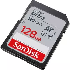SanDisk Ultra SD128GB 120mbs SDHC UHS-I Class-10 Card