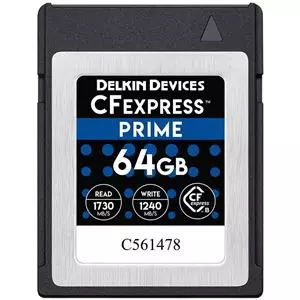 Delkin Cfexpress Prime 64GB 1240Mbs