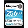 Kingston SD 256GB Canvas Go Plus 170MB/s 