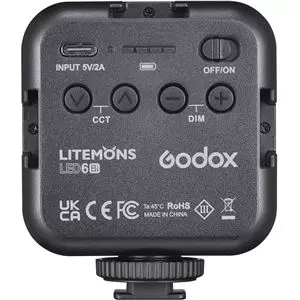 Godox LED6Bi Litemons Bi-color Pocket-Size LED Video Light