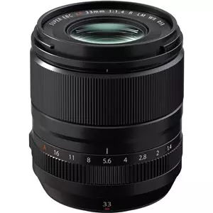 עדשה פוג'י FujiFilm XF 33mm f/1.4 R LM WR