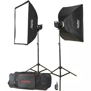 MS300-F Dual MS300 Studio Flashes Kit
