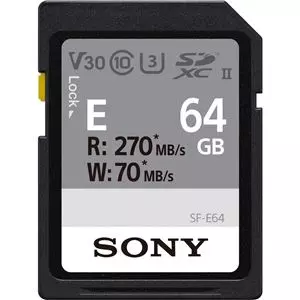 Sony 64GB SF-E Series UHS-II SDXC Memory Card