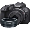 מצלמה חסרת מראה קנון Canon EOS R10 + 18-45mm + R Adapter גוף בלבד - קנון ישראל יבואן רשמי 