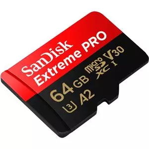 SanDisk MicroSDXC Extreme Pro 64GB 200MB/s+Adapter