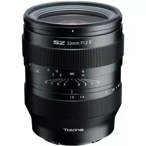עדשה טוקינה TOKINA 33mm SZ F1.2  E-Mount Sony