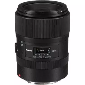 עדשת טוקינה TOKINA 100mm 2.8 ATX-I CANON-PLUS