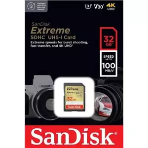 Sandisk Sd32 Ex.100mbs No Adapter