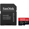 SANDISK SD512micro 200mbs +Adapter 