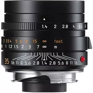 עדשה מקצועית רחבת זווית  Leica דגם: Leica Summilux-M 35mm F/1.4 Asph. - יבואן רשמי