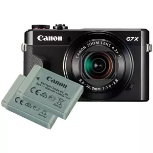 מצלמה קומפקטית קנון Canon PowerShot G7 X Mark III BATTERY KIT