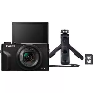 מצלמה קומפקטית קנון Canon PowerShot G7 X Mark III VloggerKit