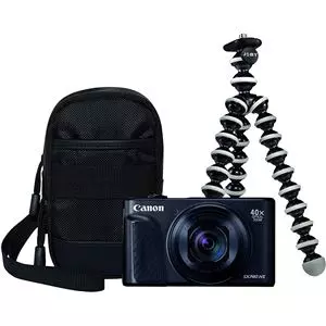 מצלמה קומפקטית קנון Canon PowerShot SX740 TRAVEL KIT