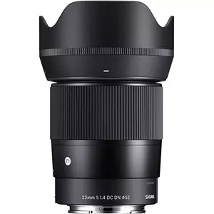 עדשה סיגמא Sigma 23mm f/1.4 DC DN Contemporary Lens for Sony E