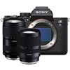 מצלמה חסרת מראה סוני Sony Alpha A7sIII  +Tamron 17-28 F2.8 +Tamron 28-75 F2.8 G2 