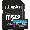 Kingston SD128micro 170mbs v30+Adapter 